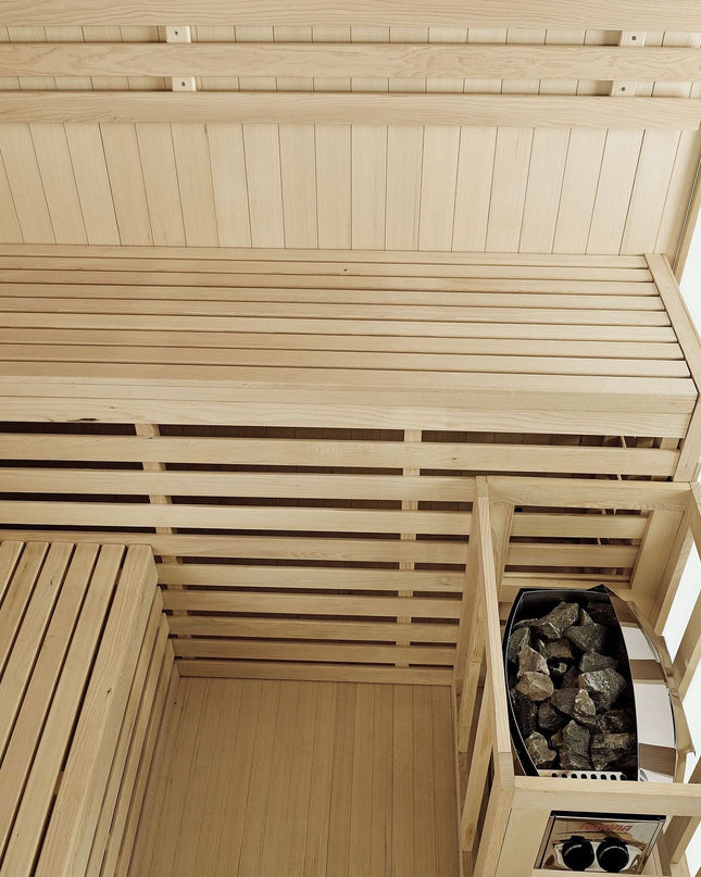 SAUNA EVOLUTION® 5-6 People Traditional Steam Sauna Room Luxury 1