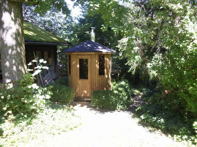 SAUNA EVOLUTION®  Garden Series Outdoor Sauna Cabin 06