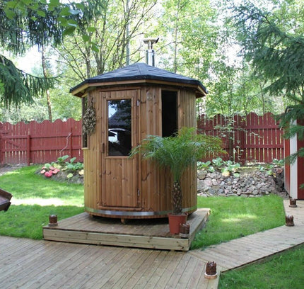 SAUNA EVOLUTION®  Garden Series Outdoor Sauna Cabin 06