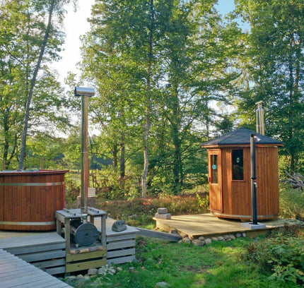 SAUNA EVOLUTION®  Garden Series Outdoor Sauna Cabin 06