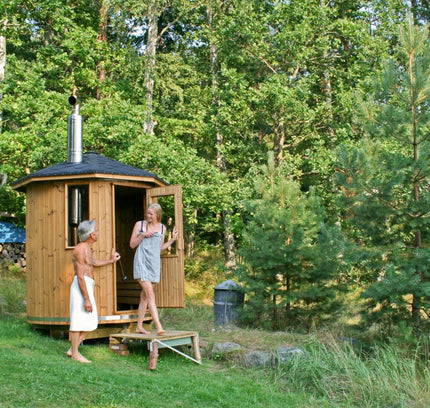 SAUNA EVOLUTION®  Garden Series Outdoor Sauna Cabin 06